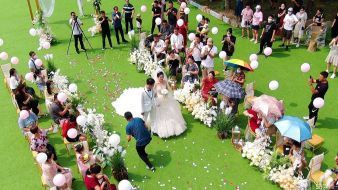 婚庆礼仪一条龙服务 无人机航拍与车队摄影，打造完美婚礼